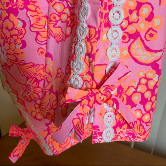 Lilly Pulitzer Mila Stretch Shift Days Bloom Size 10 - Picture 8 of 11